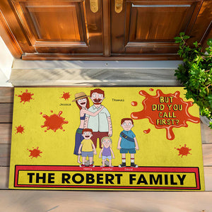Personalized Gifts For Family Doormat 05toqn040225hg But Did You Call First - Doormat - GoDuckee