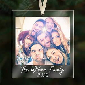 Personalized Gifts For Couple Christmas Ornament 01acdt200724 Family Keepsake - Ornament - GoDuckee