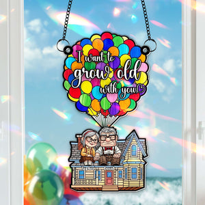 Love Bubble Suncatcher Ornament - Personalized Gifts for Couple 06TOLU150725 - Ornament - GoDuckee