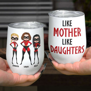 Family Personalized Tumbler 03NTHN210223 - Wine Tumbler - GoDuckee
