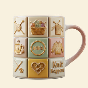 Personalized Gifts For Knitting Lovers Coffee Mug 07totn311025 - Coffee Mug - GoDuckee