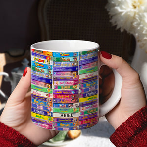 Personalized Gifts For Movie Lover Coffee Mug Movie Videotape 01OHLU230125 - Coffee Mug - GoDuckee