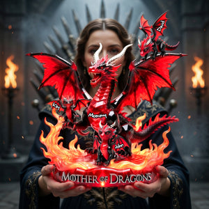 Mother Of Dragons Acrylic Plaque - Personalized Gifts For Mother 05tylu150426 - Shaped Plaques - GoDuckee