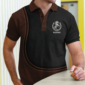 Horse Lover 3D Polo Shirt - Custom Photo Gifts For Horse Riders 04pgqn060825 - Polo Shirts - GoDuckee