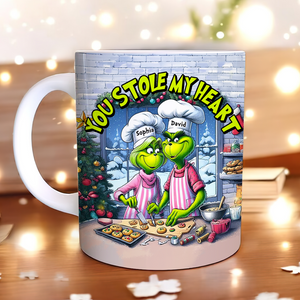 Personalized Funny Christmas Gifts For Couple Coffee Mug 03hupu231124 - Coffee Mug - GoDuckee