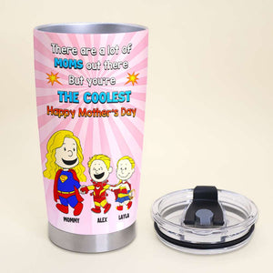 Personalized Gifts For Mom Tumbler 04kamh200325pa The Coolest Mom - Tumbler Cup - GoDuckee