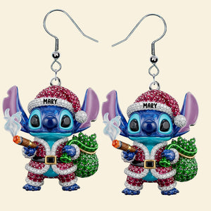 Cartoon Alien Acrylic Earrings Personalized Funny Gifts For Smokers 01totn160725 - Earrings - GoDuckee