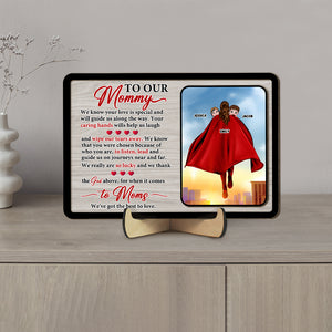 Personalized Gifts For Mom Wood Sign The Best To Love - Wood Signs - GoDuckee