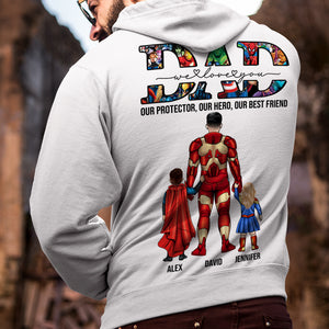 Dad, We Love You, Personalized Shirt 06NAHN030523TM - Shirts - GoDuckee