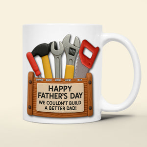 Toolbox Coffee Mug Personalized Gifts For Dad 01natn020525 - Coffee Mug - GoDuckee