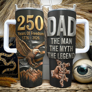 America 250th Anniversary Tumbler - Personalized Gifts For Dad 04naqn020326 - Tumbler Cup - GoDuckee