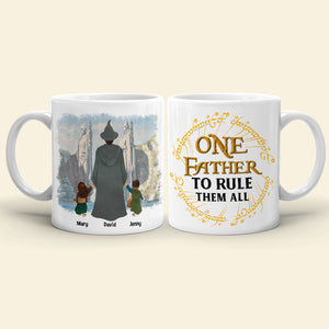 One Father To Rule Them All 04QHTN060623 Personalized Mug - Coffee Mug - GoDuckee