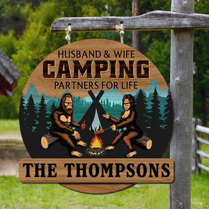 Personalized Gifts For Couple Wood Sign 05NAQN120624 - Wood Signs - GoDuckee