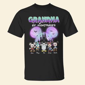 Grandma Of Nightmares Personalized Shirt 02HTTN090823HH - Shirts - GoDuckee