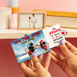 Personalized Gifts For Couple Wooden Slider Ornament 01qhtn181024 - Ornament - GoDuckee