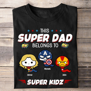 This Dad Belongs To, Gift For Dad, Personalized Shirt, Sperm Shirt, Father's Day Gift 03OHHN100523 - Shirts - GoDuckee