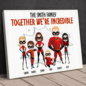 Family Personalized Poster 05NTHN220223 - Poster & Canvas - GoDuckee