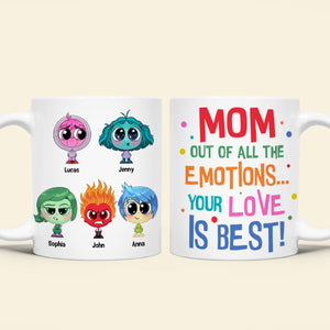Personalized Gifts For Mom Coffee Mug 03natn150325 Your Love Is Best - Coffee Mug - GoDuckee