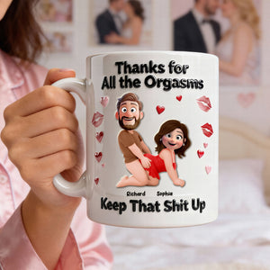 Naughty Couple Coffee Mug - Personalized Gifts For Couple 02naqn060126 - Coffee Mug - GoDuckee