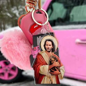 Gifts For Dog Lover 03NADT030124 Personalized Keychain, Pet Lovers - Keychains - GoDuckee