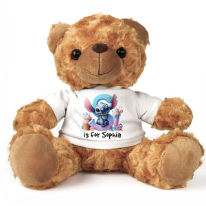 Personalized Gifts For Kids Bear With Shirt Movie Fan 02ohqn130225 - Bear - GoDuckee