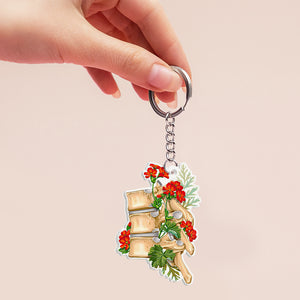 Gift For Nurse, Personalized Keychain, Human Anatomy Keychain, Nurse Gift - Keychains - GoDuckee