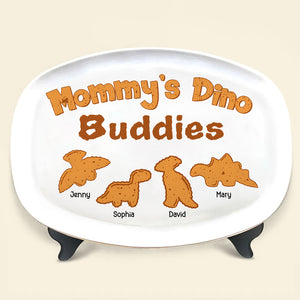 Chicken Nuggets Family, Personalized Resin Plate, Gifts For Family - Resin Plate - GoDuckee