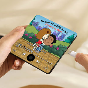 Custom Music Fridge Magnet Gifts For Couple 05toqn251224hg - Fridge Magnet - GoDuckee