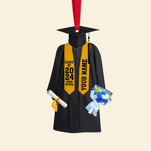 Personalized Gifts For Fresh Graduate Christmas Ornament 02ohtn170924 - Ornament - GoDuckee