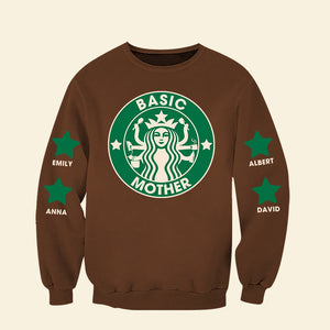 Personalized Gifts For Mom Shirt, Busy Mom Needs Coffee 04qhqn070325 - AOP Products - GoDuckee