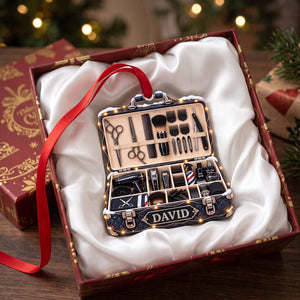 Hairstylist Christmas Ornament - Personalized Gifts for Christmas 09tttn081026 - Ornament - GoDuckee