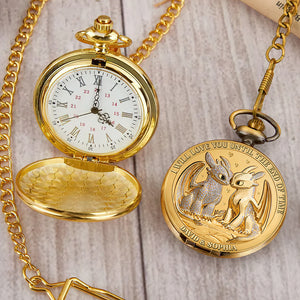 Legendary Love Pocket Watch Personalized Gifts For Couple 06TGQN190625 - Pocket Watch - GoDuckee