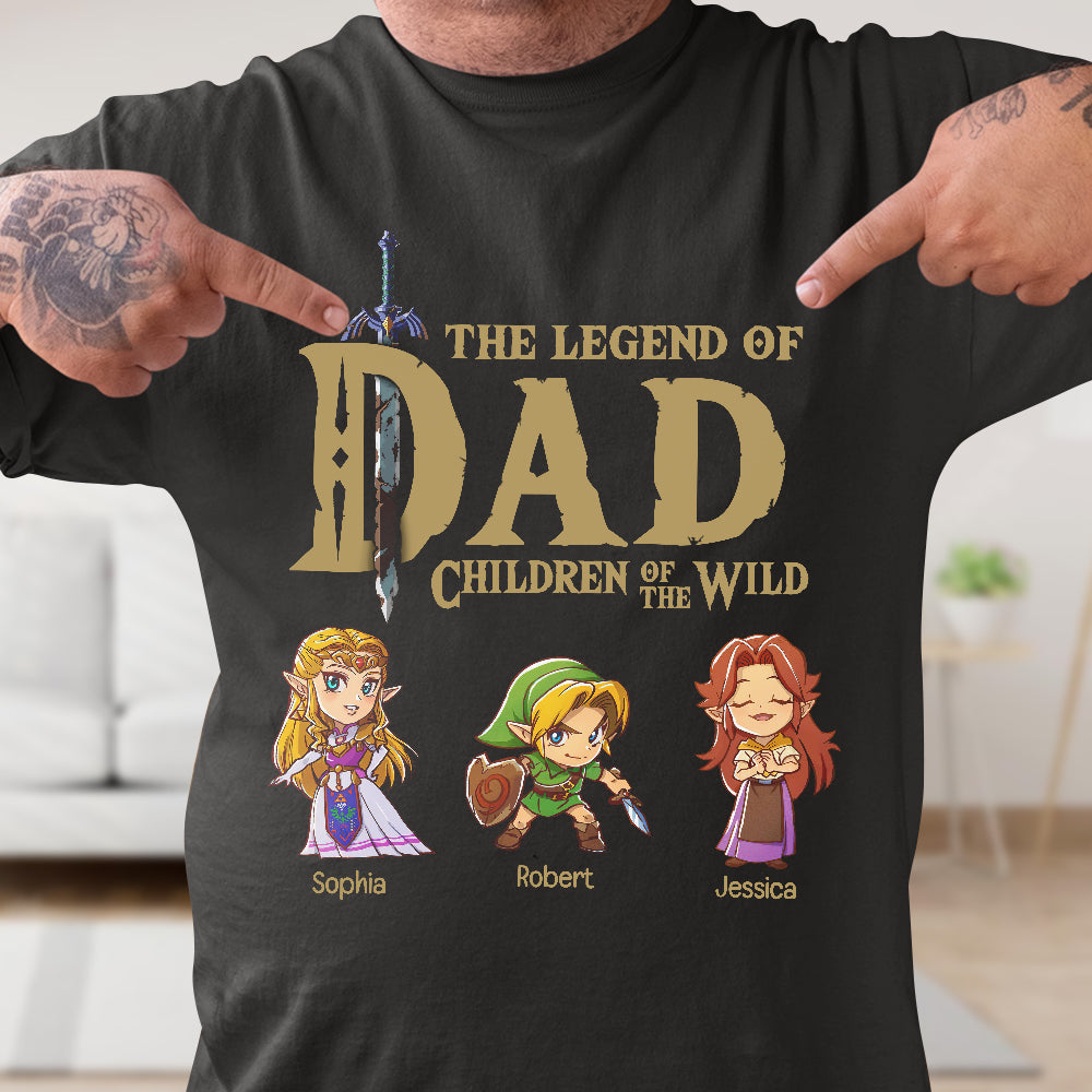 Dad The Legend Of Dad 01naqn010623 Personalized Shirt - Shirts - GoDuckee