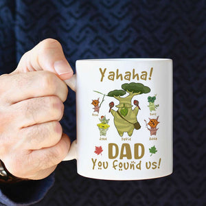 Legend Of Dad 02NAQN010623 Personalized Family Tumbler White Mug - Coffee Mug - GoDuckee