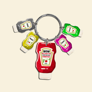 Personalized Gifts For Mom Keychain 03natn260325 - Keychains - GoDuckee