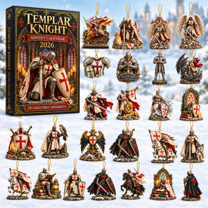 Sacred Templar Knight Advent Calendar Blind Box - Personalized Christmas Gifts 01qhqn241026 - Advent Calendar - GoDuckee