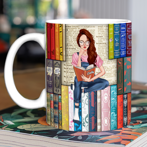 Personalized Gifts For Book Lover Coffee Mug 07hupu240125 - Coffee Mug - GoDuckee