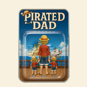 Pirated Dad Plaque Personalized Gifts For Dad 01katn290425 - Shaped Plaques - GoDuckee