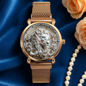 Astrological Sign Quartz Watch Personalized Gifts For Astrology Lovers 02HUDT230725 - Quartz Watch - GoDuckee