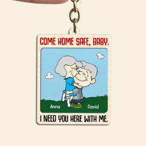 Personalized Gifts For Couple Keychain 03ohtn060125hg I Need You Here With Me - Keychains - GoDuckee
