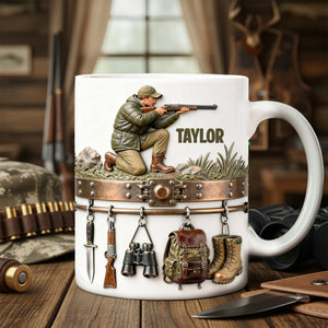 Hunter Coffee Mug - Personalized Gifts For Hunters 07tolu201225 - Coffee Mug - GoDuckee