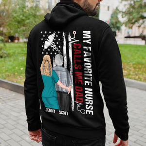 My Favorite Nurse Call Me Dad Personalized Shirt, Gift For Father's Day - Shirts - GoDuckee