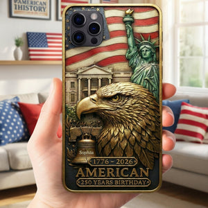 America 250th Anniversary Phone Case - Personalized Gifts 02toqn020226 - Phone Case - GoDuckee