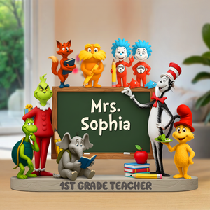 Teacher Acrylic Plaque - Personalized Gifts For Teacher 05NAPU300625 - Shaped Plaques - GoDuckee