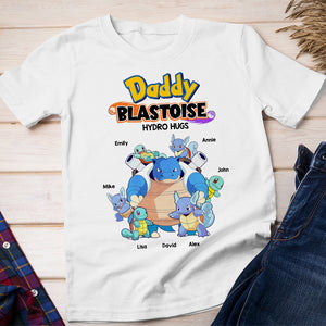 Daddy Hugs 02huhn080623 Personalized Dad Shirt - Shirts - GoDuckee