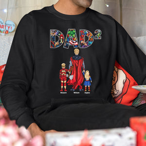 Gift For Dad, Personalized Shirt, Super Dad And Kids Shirt, Christmas Gift 09QHQN241123TM - Shirts - GoDuckee