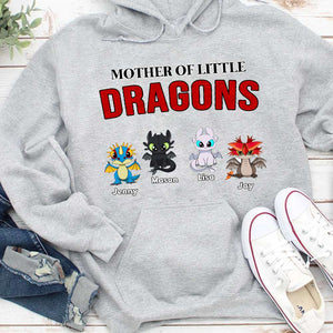 Personalized Gifts For Mom Shirt Mother Of Little Dragons 02HTMH060324 - 2D Shirts - GoDuckee