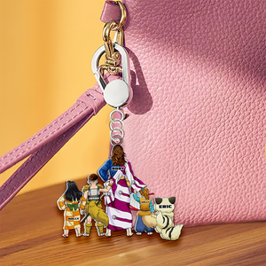 Personalized Gifts For Mom Keychain 07qhhu200225pa - Keychains - GoDuckee