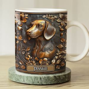 Personalized Gifts For Dog Lovers Coffee Mug 03TGDT240225 - Coffee Mug - GoDuckee