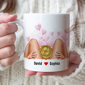 She's Is A Ten Personalized Funny Coffee Mug, Couple Gift - Coffee Mug - GoDuckee